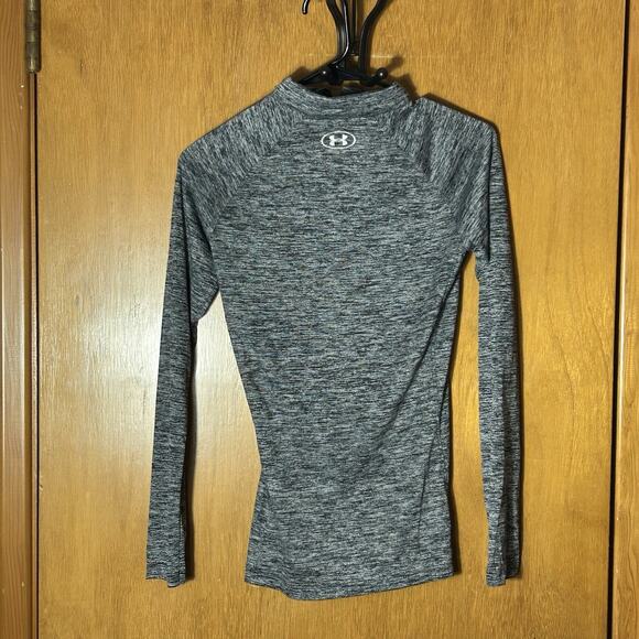 UNDER ARMOUR Women ½ Zip Top UA Tech Twist BLACK/GREY XS NEW - Picture 4 of 9